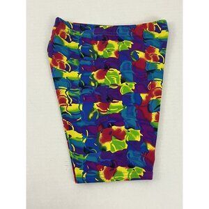 Vintage 80s/90s Dolfin  Women's Small Bike Dance Shorts Athletic Nylon Blend